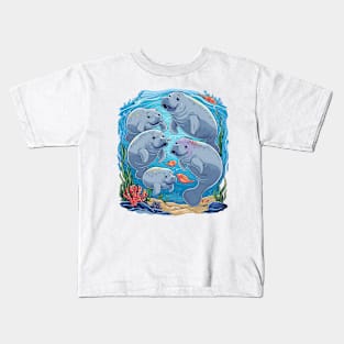 Manatees Kids T-Shirt